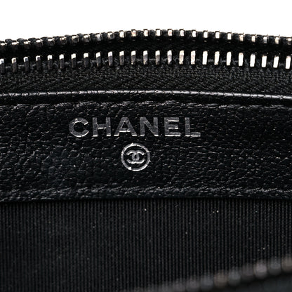 Chanel Patent Goatskin Quilted Small Gabrielle Clutch With Chain Black 12 of 15
