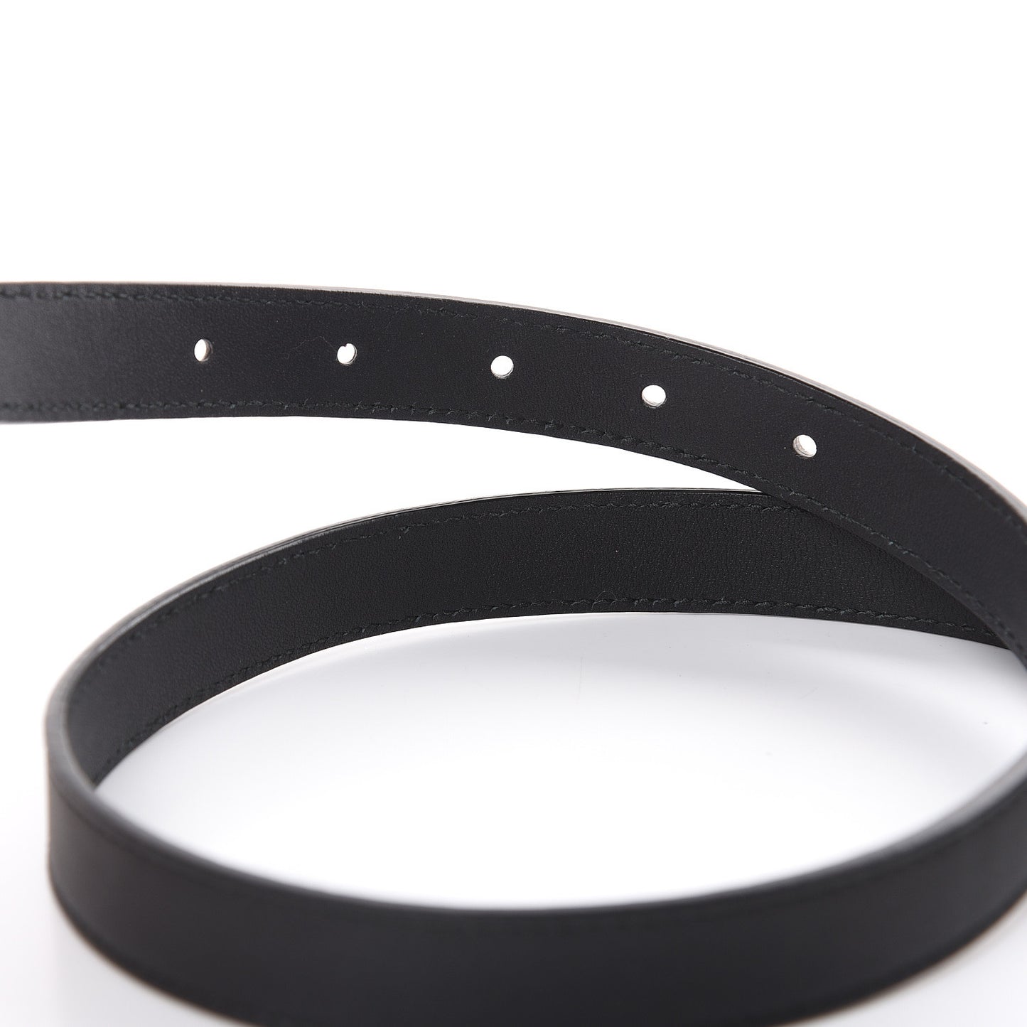 Calfskin Double G 20mm Belt 70 28 Black