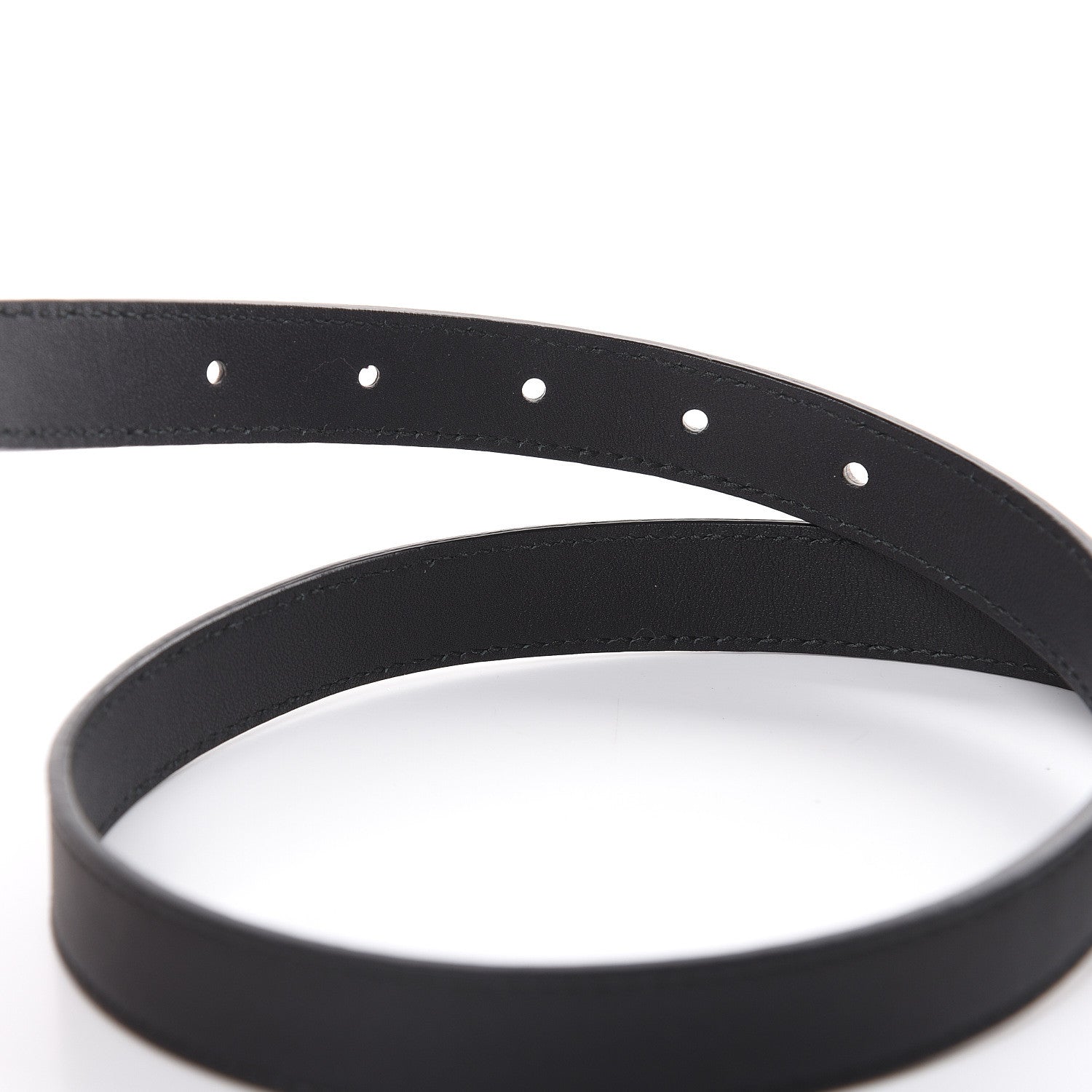Gucci Calfskin Double G 20mm Belt 70 28 Black 4 of 6