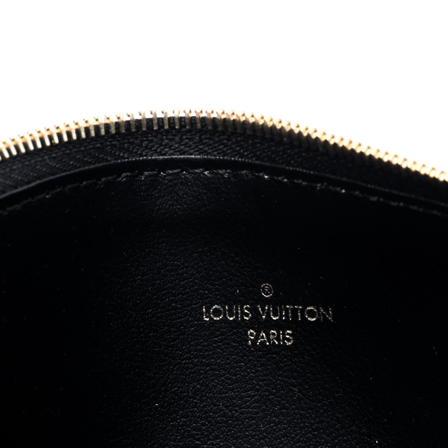 Louis Vuitton Empreinte Felicie Chain Wallet Zippered Insert Black 4 of 4