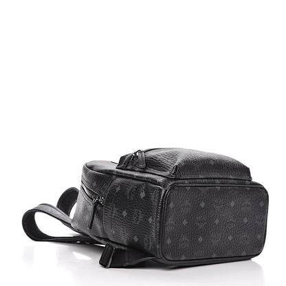 MCM Visetos Small Stark Backpack Black 4 of 11