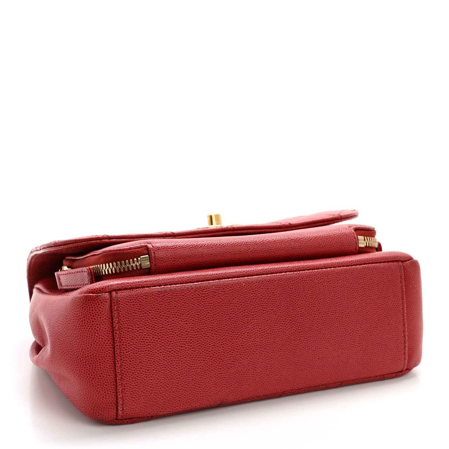 Chanel Caviar Quilted Medium Business Affinity Flap Red 4 of 16