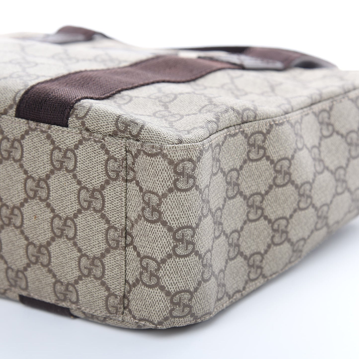Monogram Small Tote Brown
