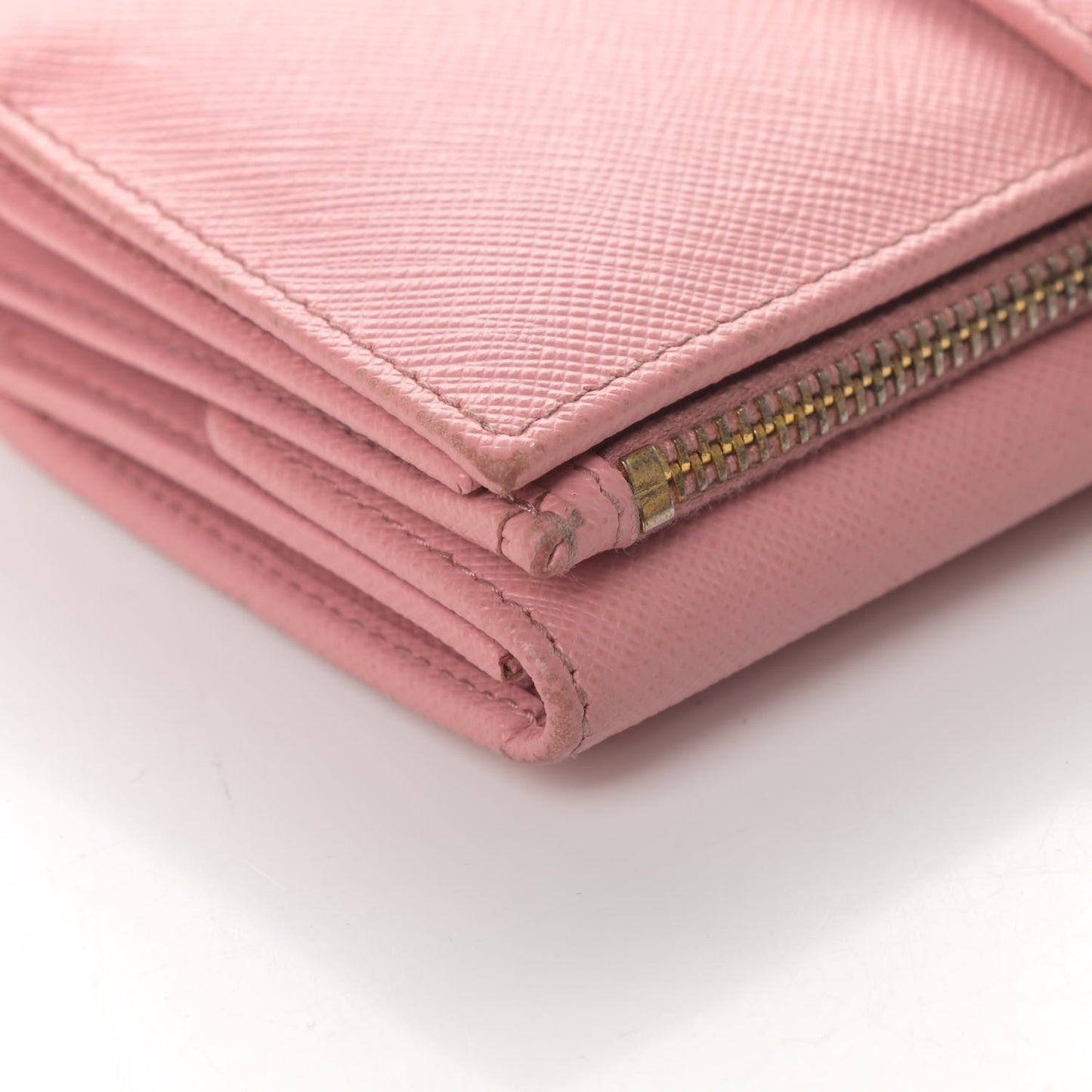 Saffiano Metal Tab Wallet Petalo