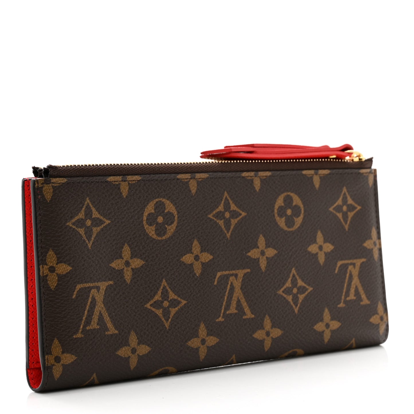 Monogram Adele Wallet Coquelicot