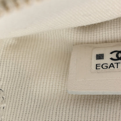 Chanel Caviar Quilted Crystal Zip Card Holder Wallet White 7 of 9