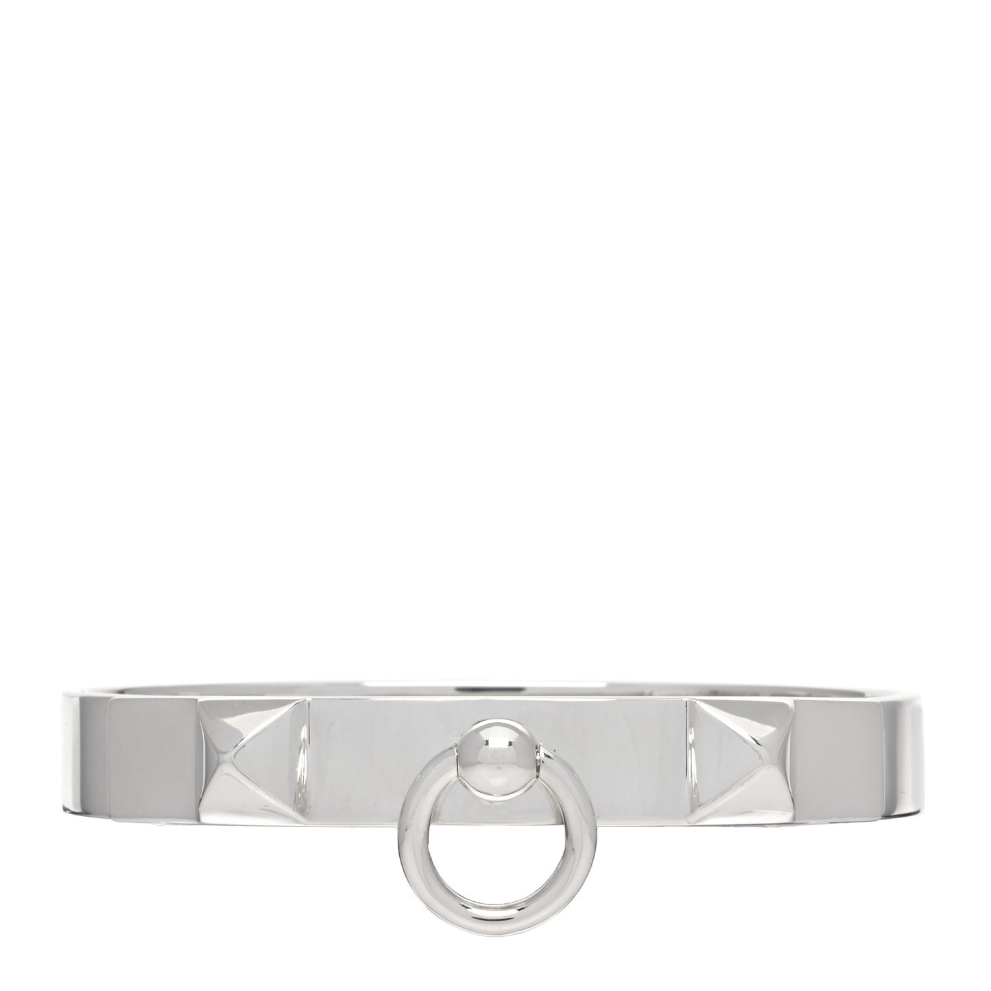 Sterling Silver PM Collier De Chien Bracelet LG