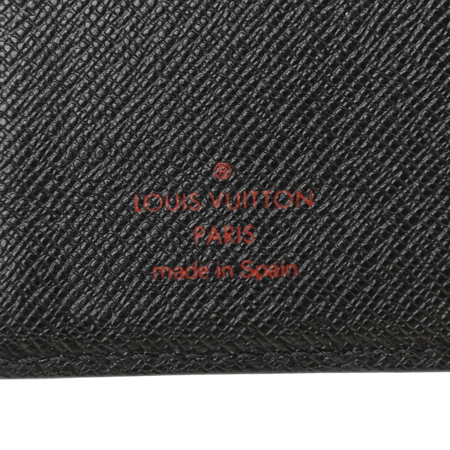 Louis Vuitton Epi Small Ring Agenda Cover Black 7 of 7