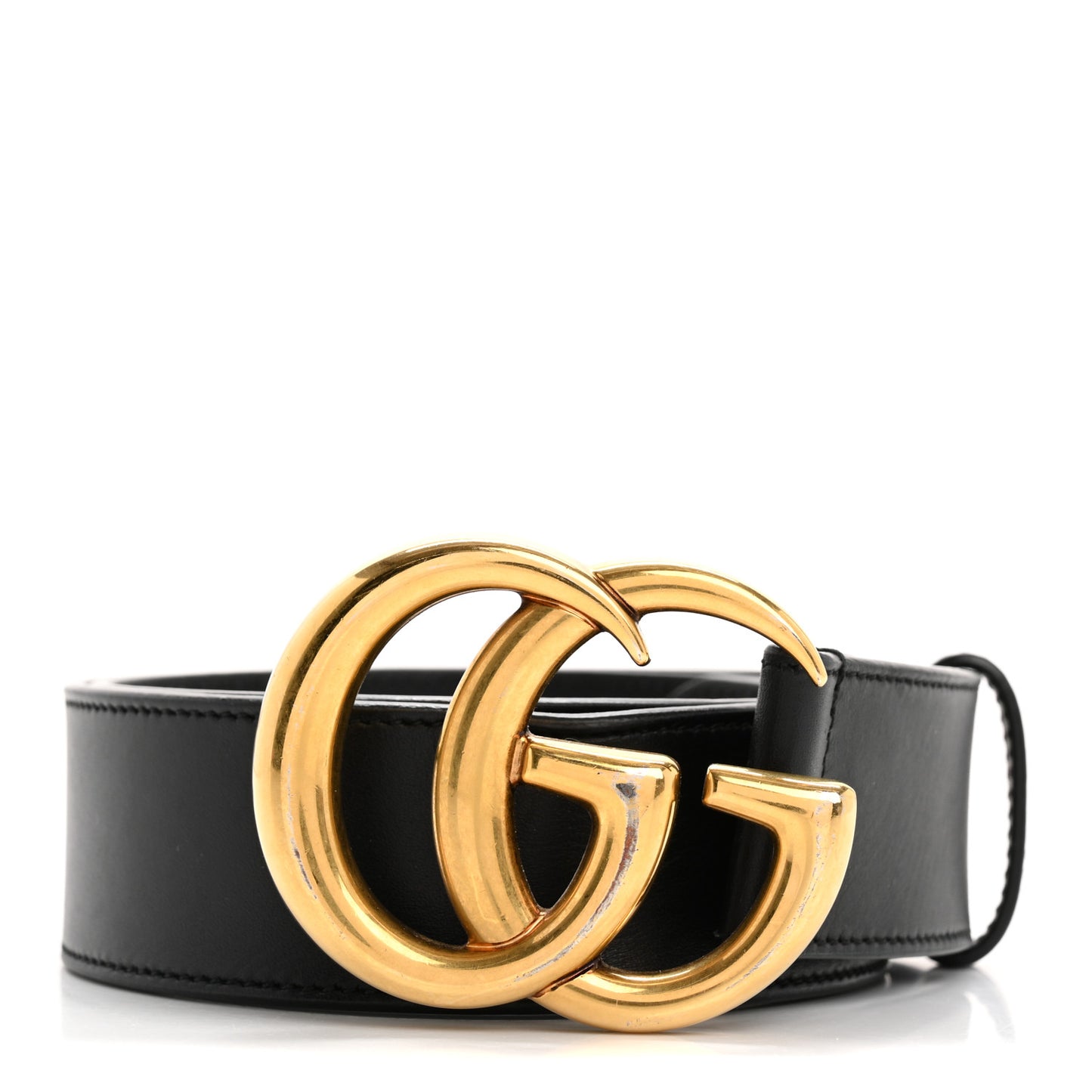 Calfskin Double G 40mm Belt 75 30 Black