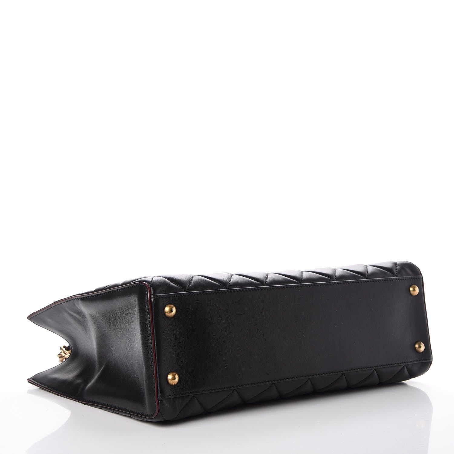 Chanel Calfskin Quilted Perfect Edge Tote Black 4 of 9