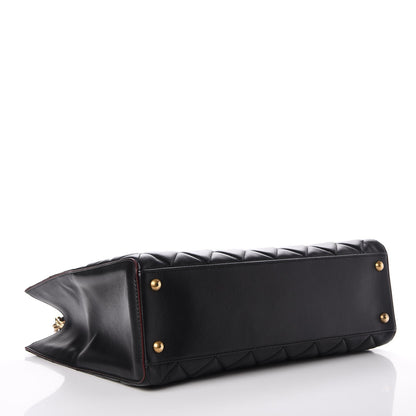 Chanel Calfskin Quilted Perfect Edge Tote Black 4 of 9