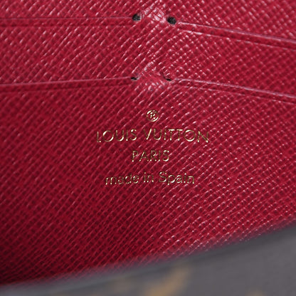 Louis Vuitton Monogram Jeanne Wallet Fuchsia 6 of 7
