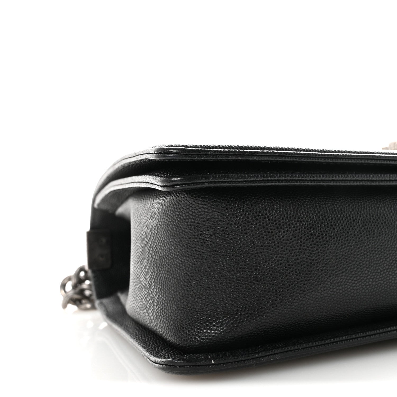 Chanel Caviar Quilted New Medium Boy Flap Black 9 of 10