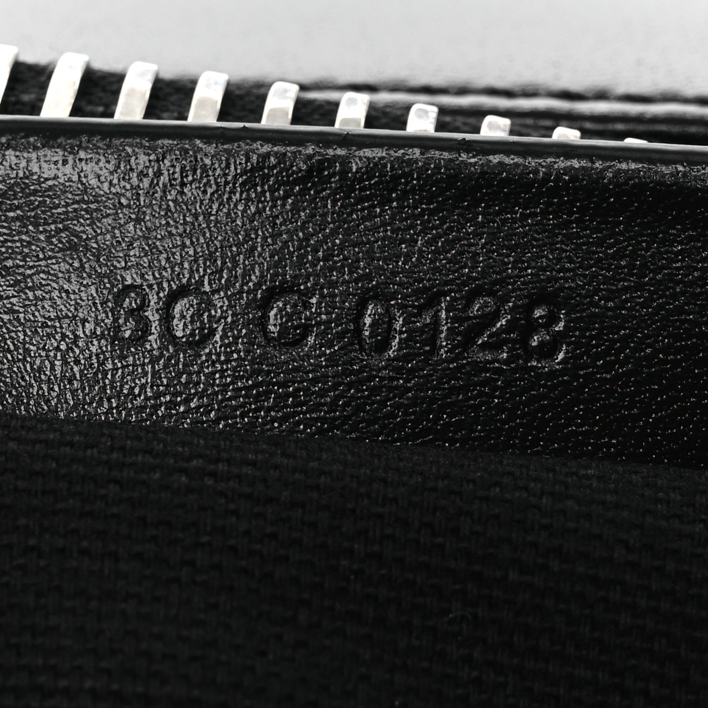 Shiny Lord Calfskin Small Antigona Black