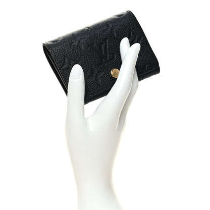 Louis Vuitton Empreinte Business Card Holder Black 2 of 8