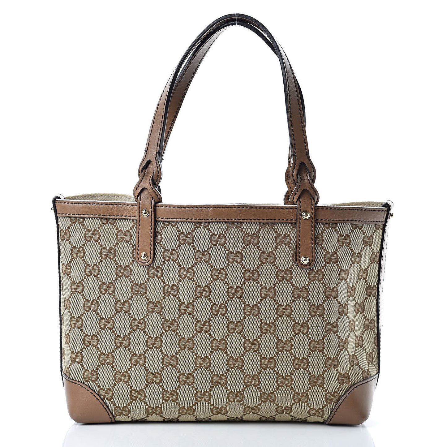 Monogram Small Craft Tote Light Brown