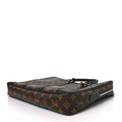 Louis Vuitton Monogram Macassar Porte Documents Voyage Soft Briefcase 8 of 8
