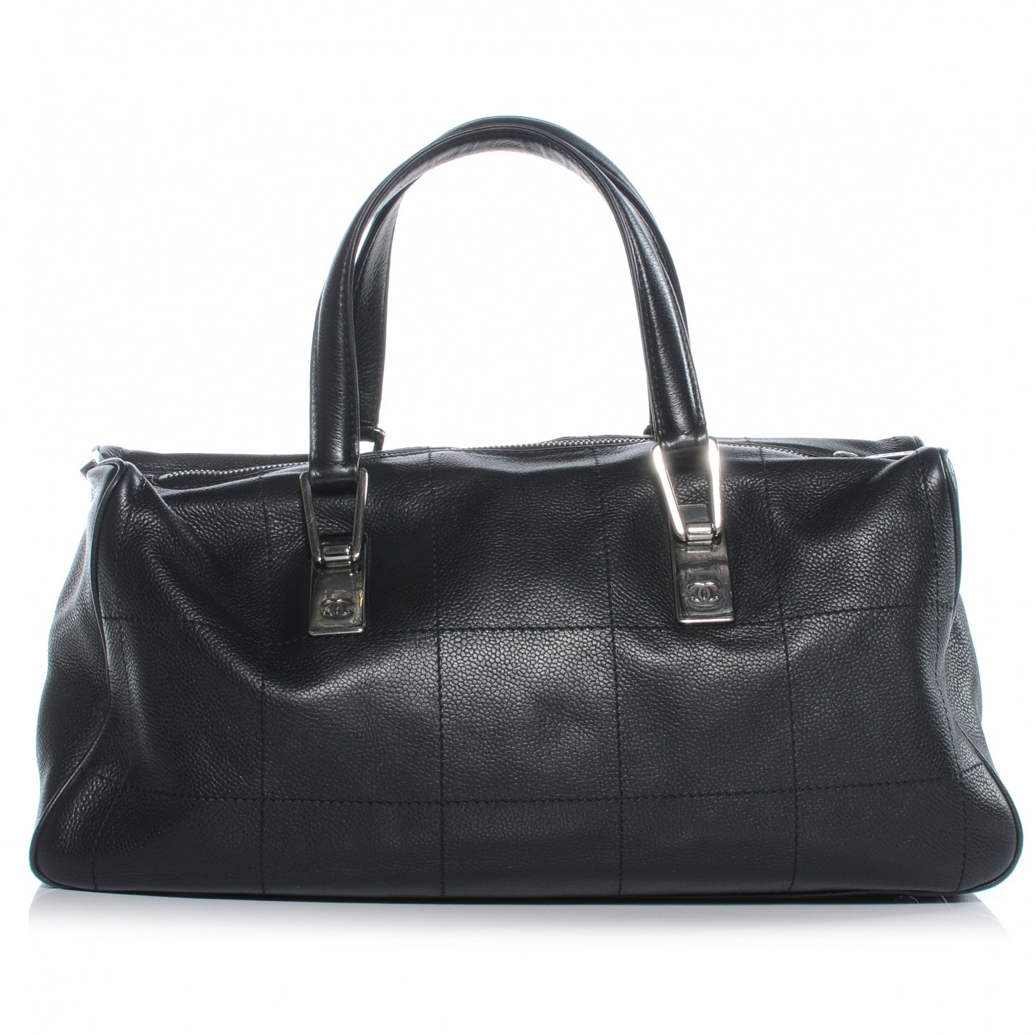 Chanel Caviar Square Stitched Tote Black 1 of 7