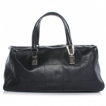 Chanel Caviar Square Stitched Tote Black 1 of 7