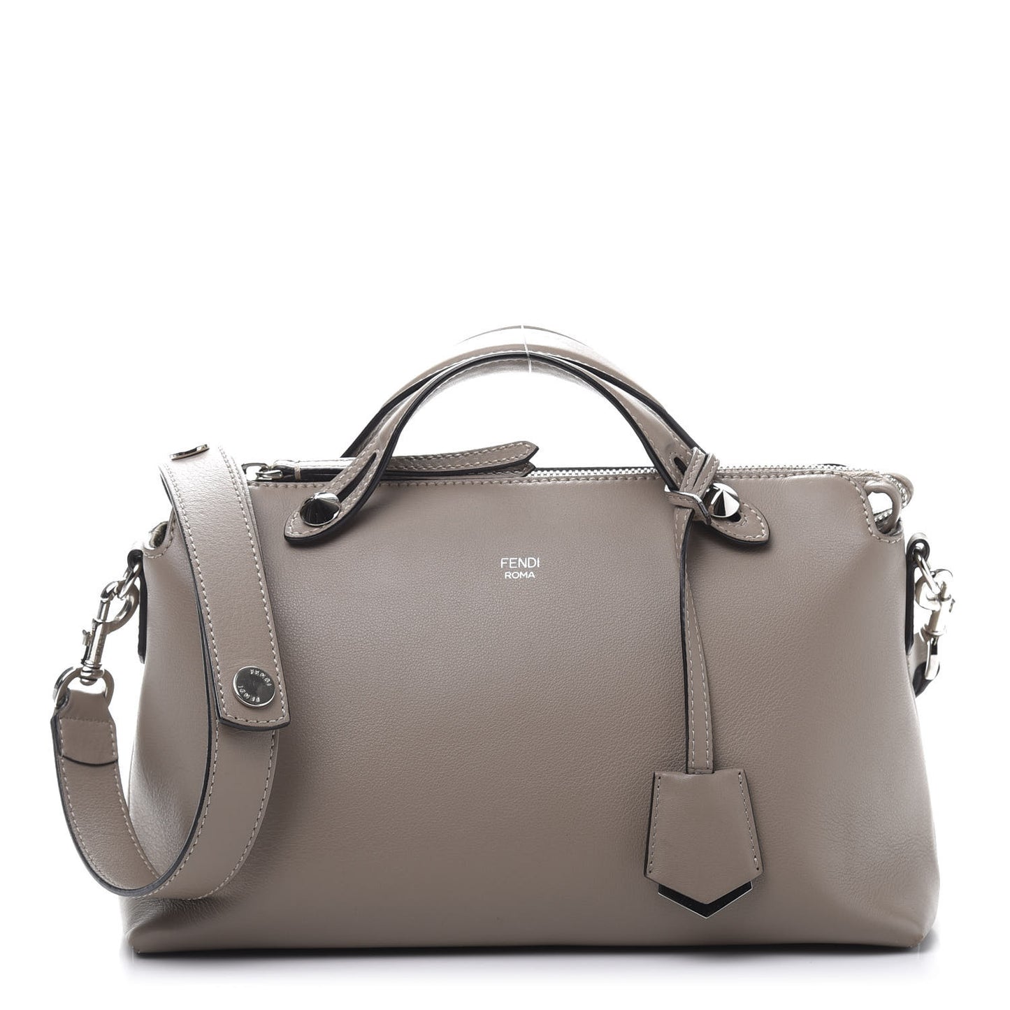 Vitello Dolce Medium By The Way Boston Bag Tortora
