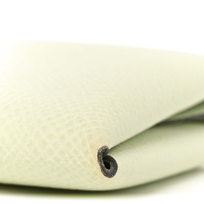 Hermes Epsom Calvi Duo Card Case Vert Fizz 9 of 9