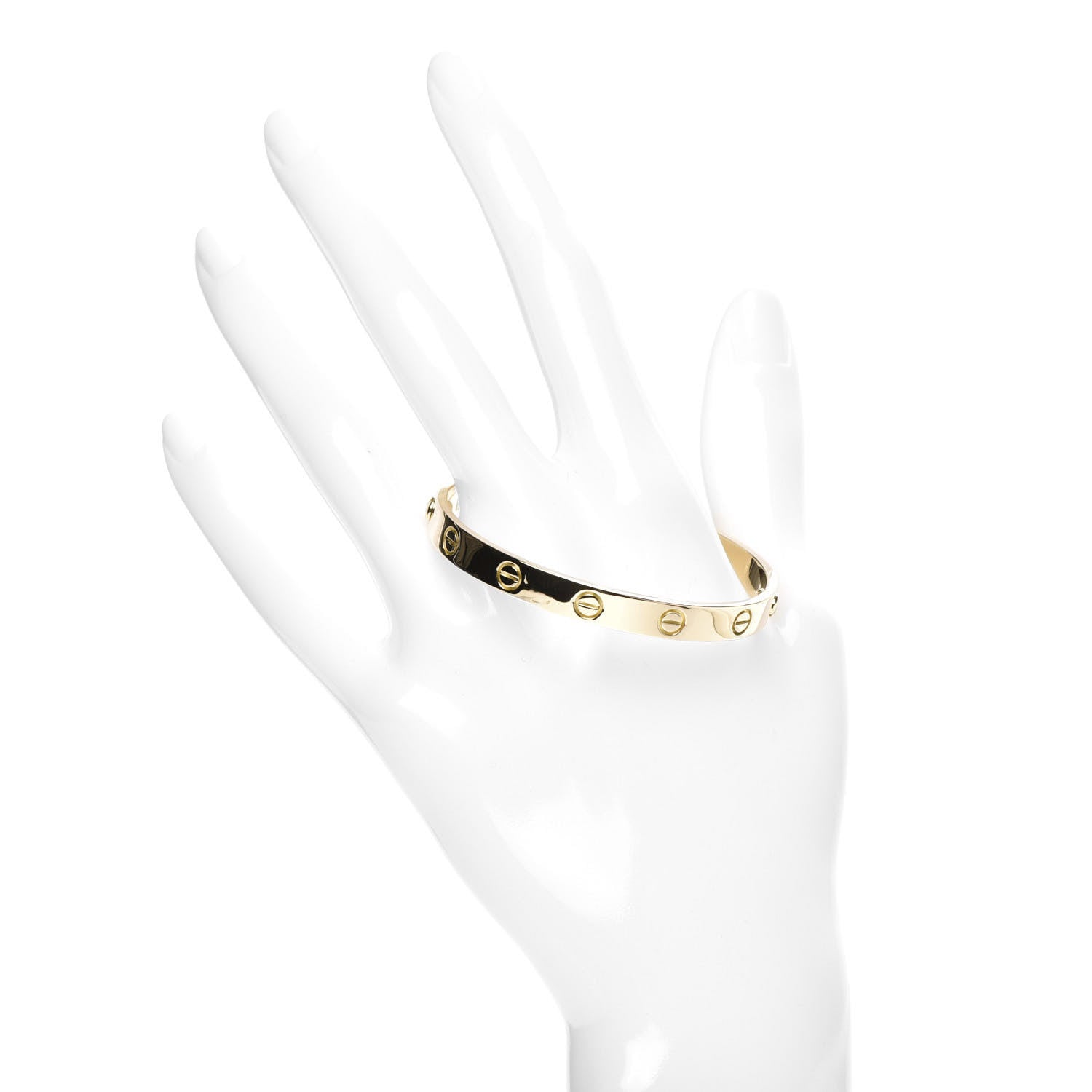 Cartier 18K Yellow Gold LOVE Bracelet 16 2 of 5