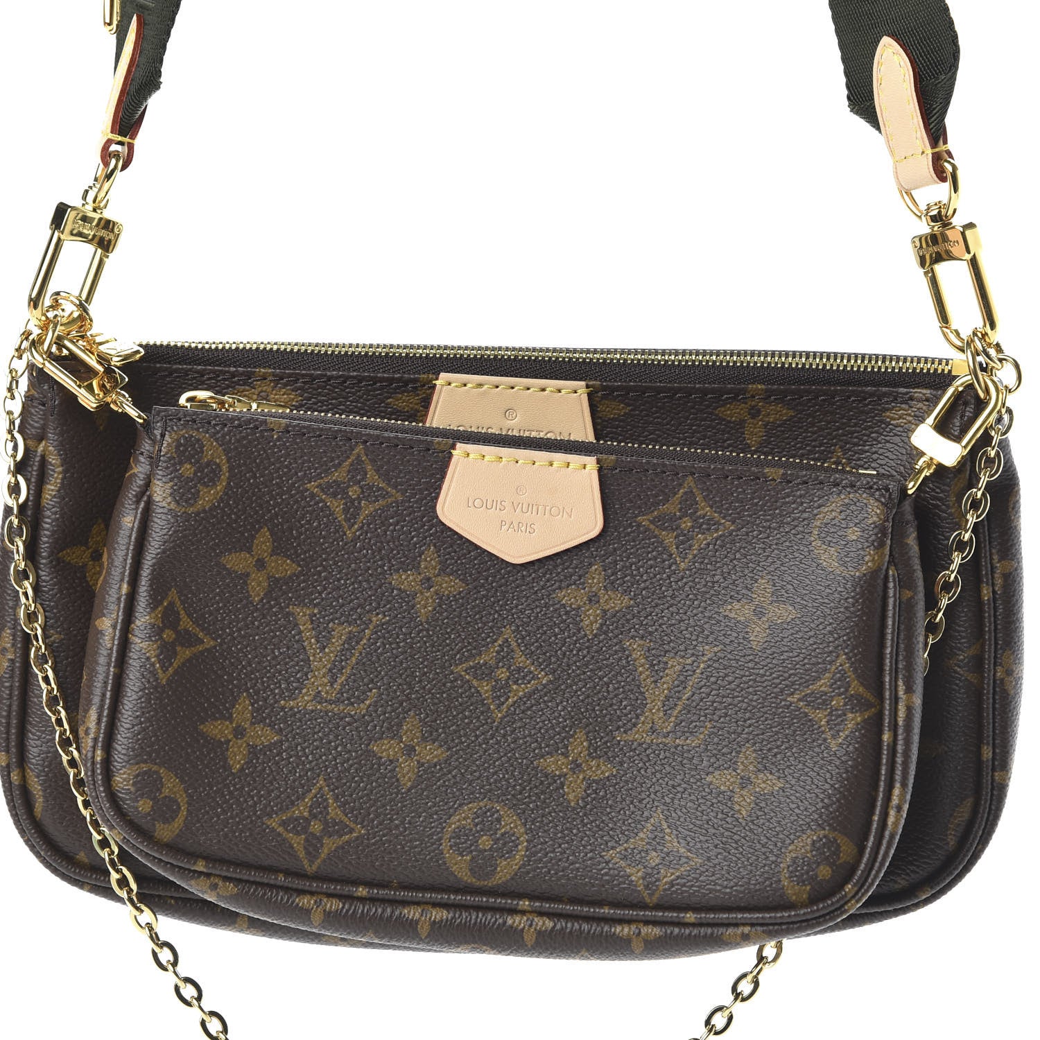 Louis Vuitton Monogram Multi Pochette Accessories Kaki 11 of 12