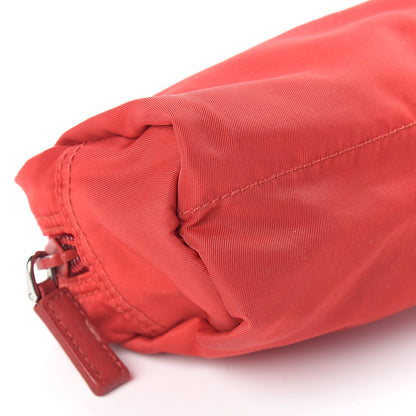 Prada Nylon Vela Cosmetic Pouch Rosso 8 of 9