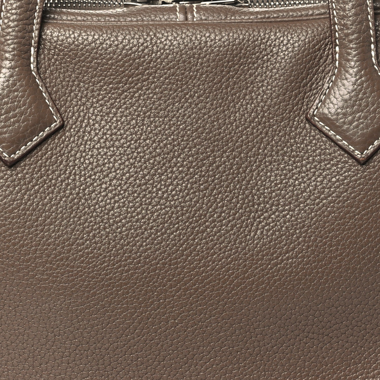 Hermes Taurillon Clemence Victoria Elan 38 Etoupe 8 of 12