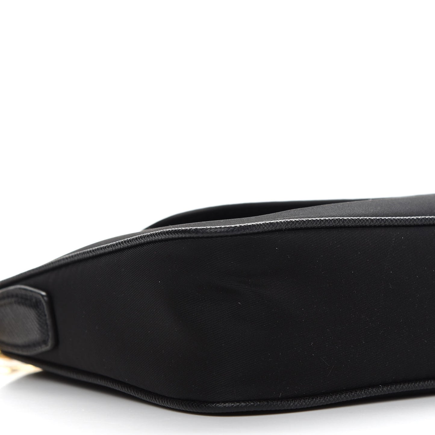 Tessuto Nylon Saffiano Crossbody Bag Black