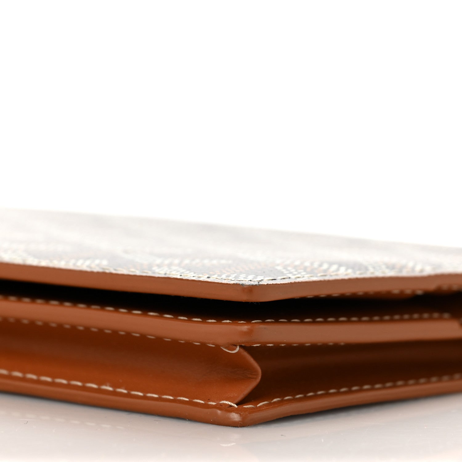 Goyard Goyardine Richelieu Wallet Black Gold 9 of 10