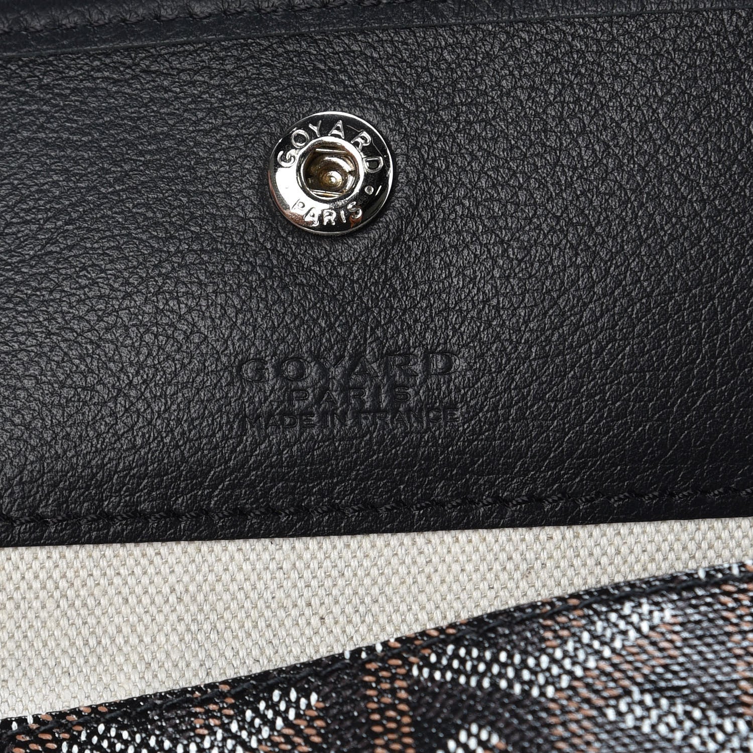 Goyard Goyardine Saint Louis GM Black 6 of 8