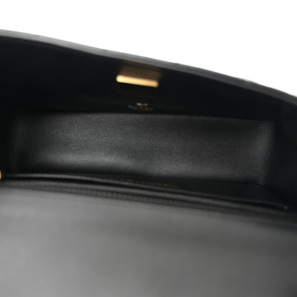 Chanel Lambskin Quilted Mini Rectangular Flap Black 5 of 11