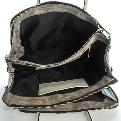 Miu Miu Nappa Matelasse Convertible Satchel Argilla Talco 5 of 7