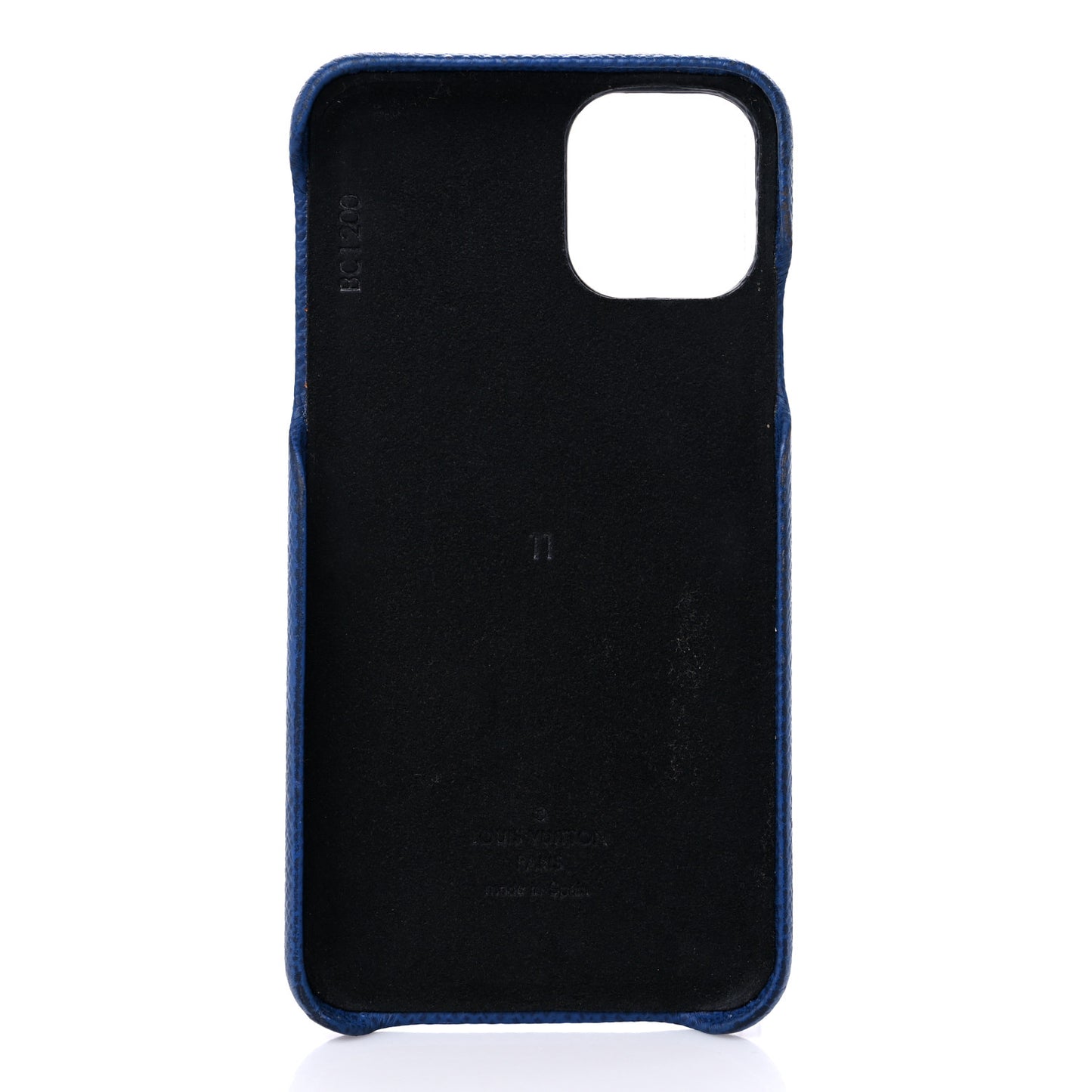 Monogram iPhone 11 Bumper Cobalt