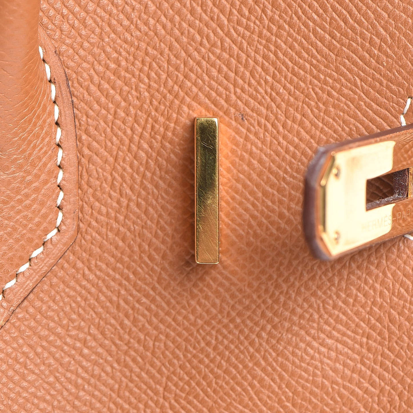 Epsom Birkin 30 Gold