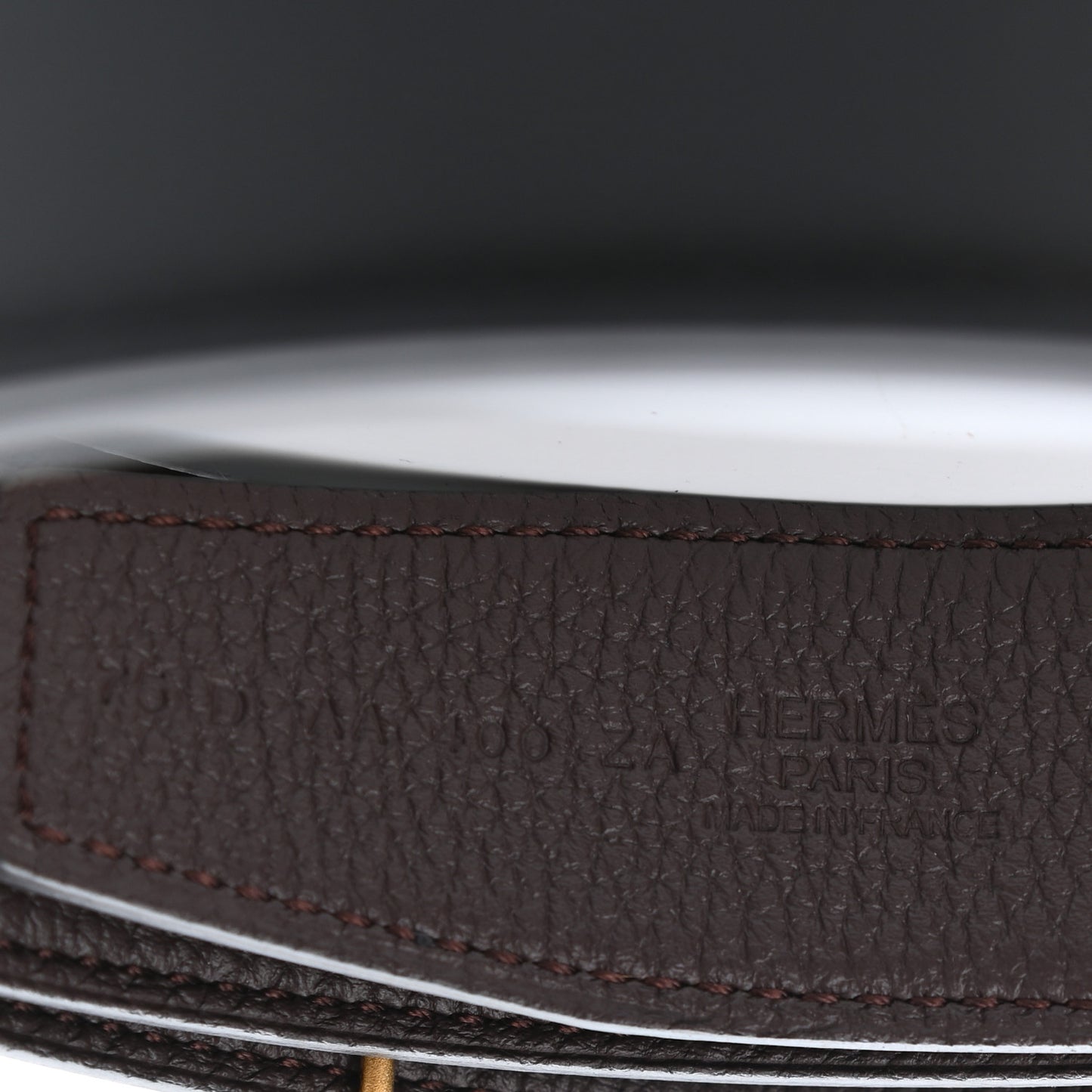 Box Togo 32mm H Belt 75 Black Chocolate