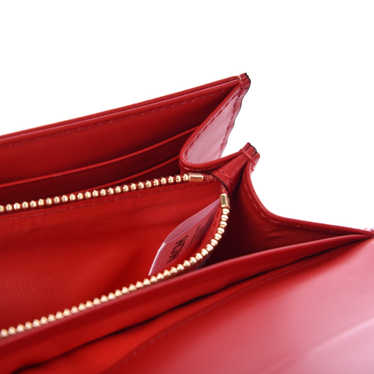 MCM Visetos Continental Flap Wallet Cognac 8 of 11