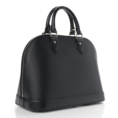 Louis Vuitton Epi Alma PM Black 3 of 8