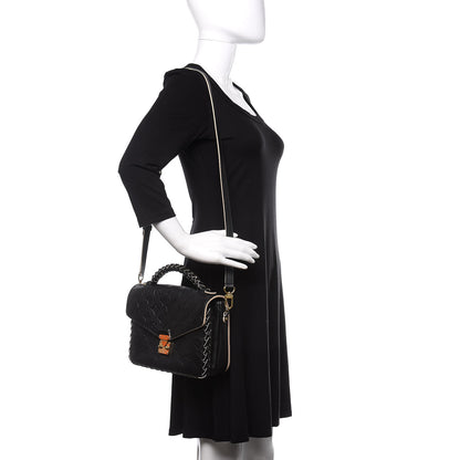 Louis Vuitton Empreinte Braided Pochette Metis Black 2 of 9
