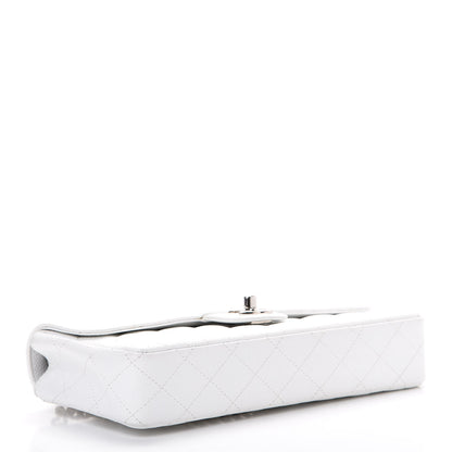 Chanel Caviar Quilted East West Flap Bijoux Chain White 3 of 10