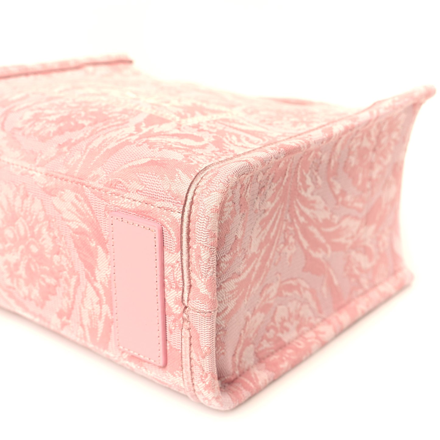 Jacquard Barocco Print Small Athena Tote Pink
