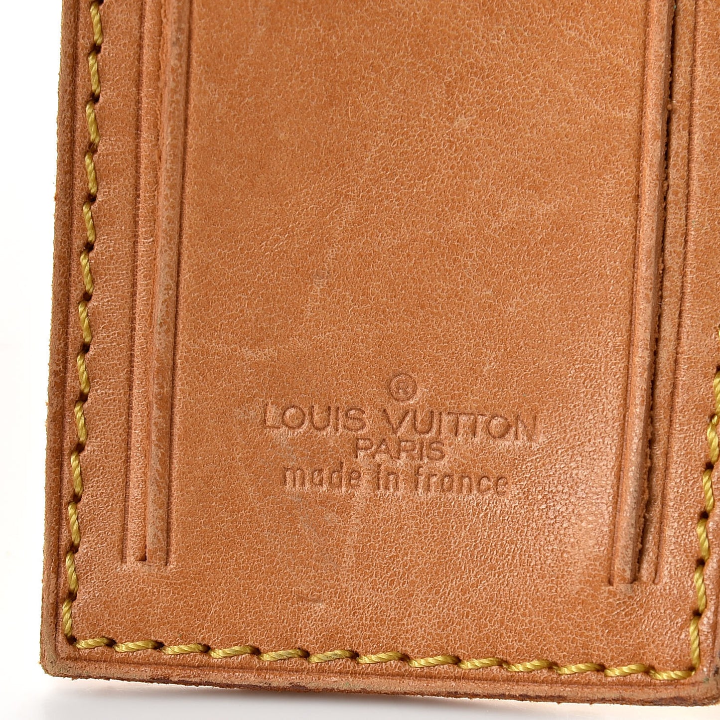 Vachetta Luggage Tag