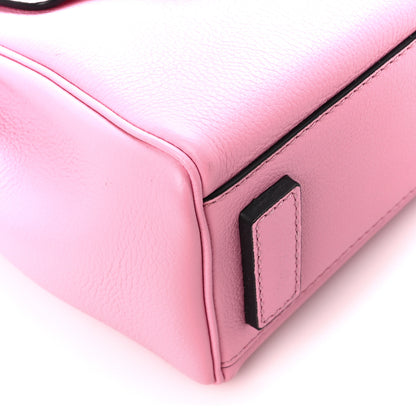 Versace Grained Calfskin Small La Medusa Bag Pink 10 of 11