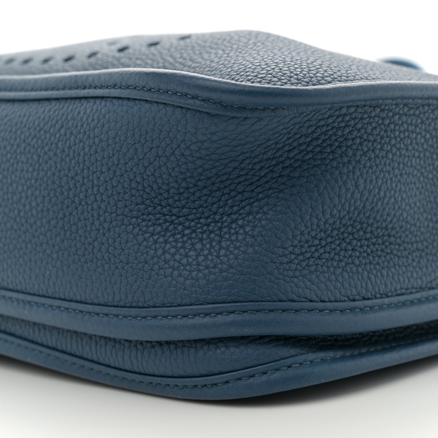 Hermes Taurillon Clemence Evelyne III PM Deep Blue 10 of 12