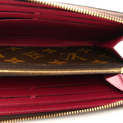 Louis Vuitton Monogram Clemence Wallet Fuchsia 4 of 8