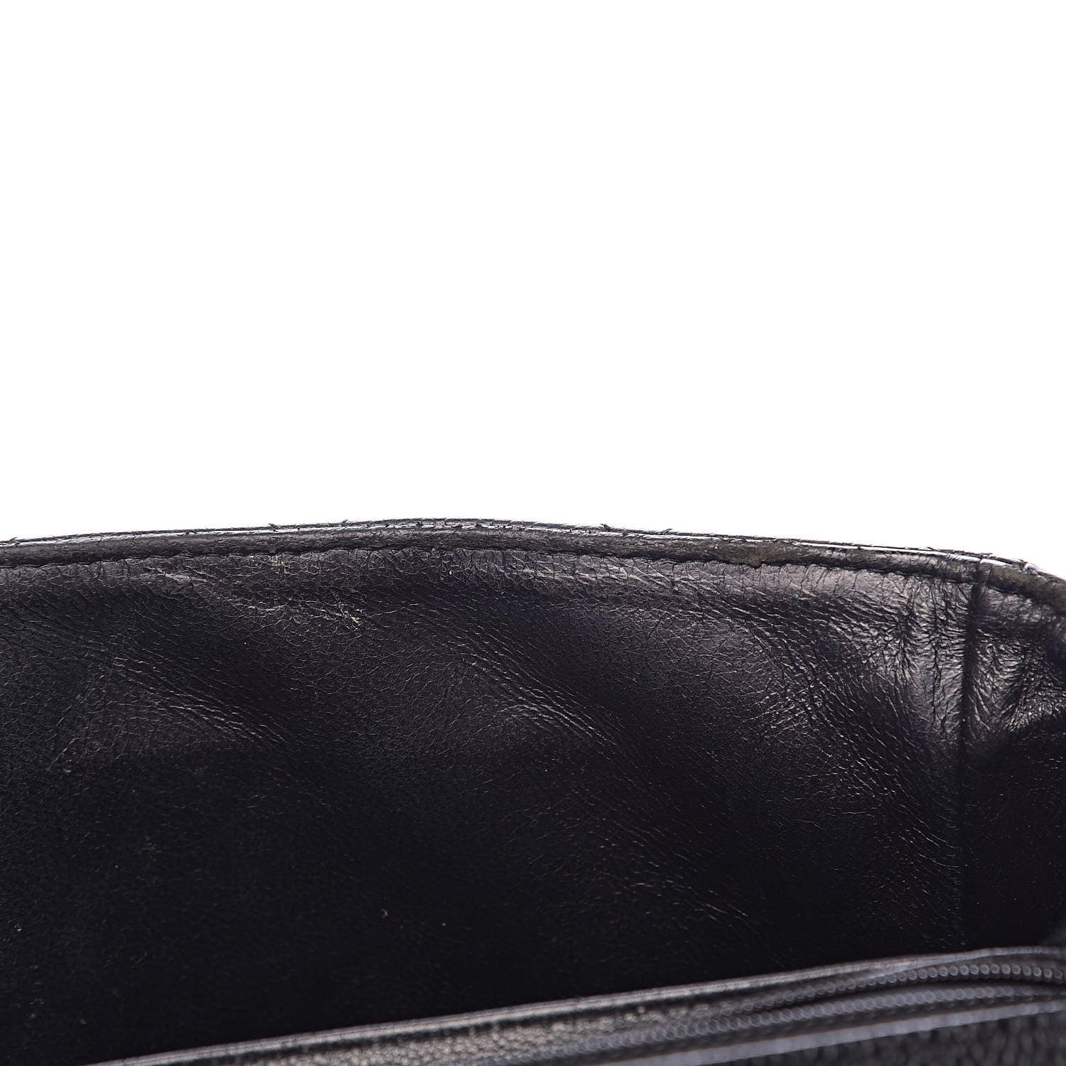 Chanel Caviar Quilted Jumbo Single Flap Black 12 of 15