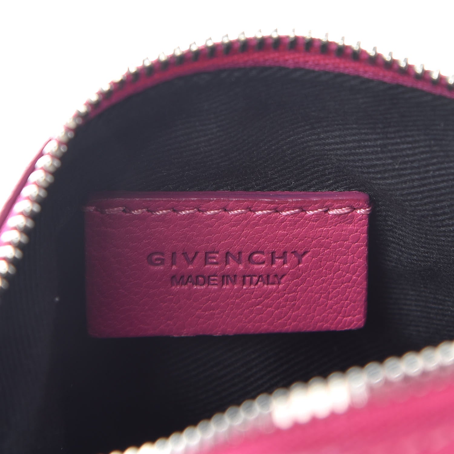 Givenchy Sugar Goatskin Pandora Wristlet Hot Pink 7 of 10