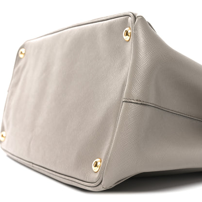 Prada Saffiano Lux Large Tote Argilla 9 of 9