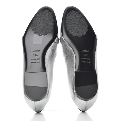 Hermes Epsom Pegase Ballerina Flats 36.5 Metalisse 5 of 13